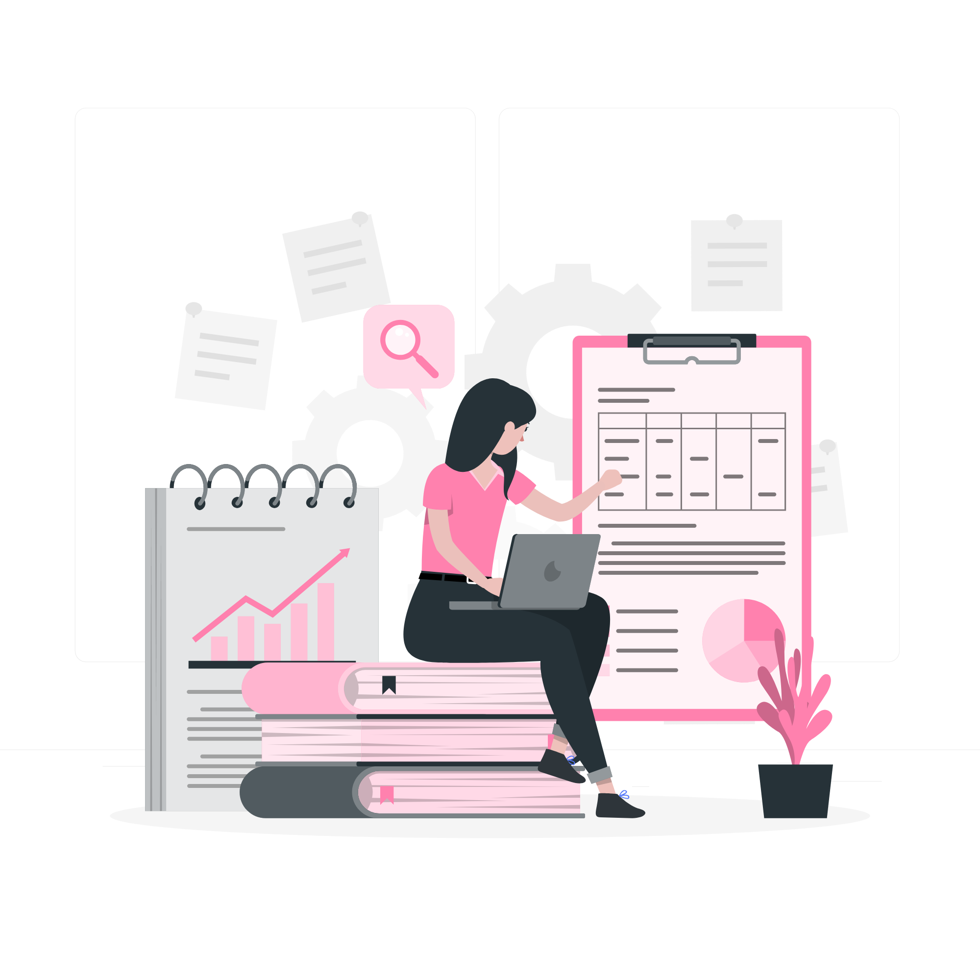 Research paper Illustration