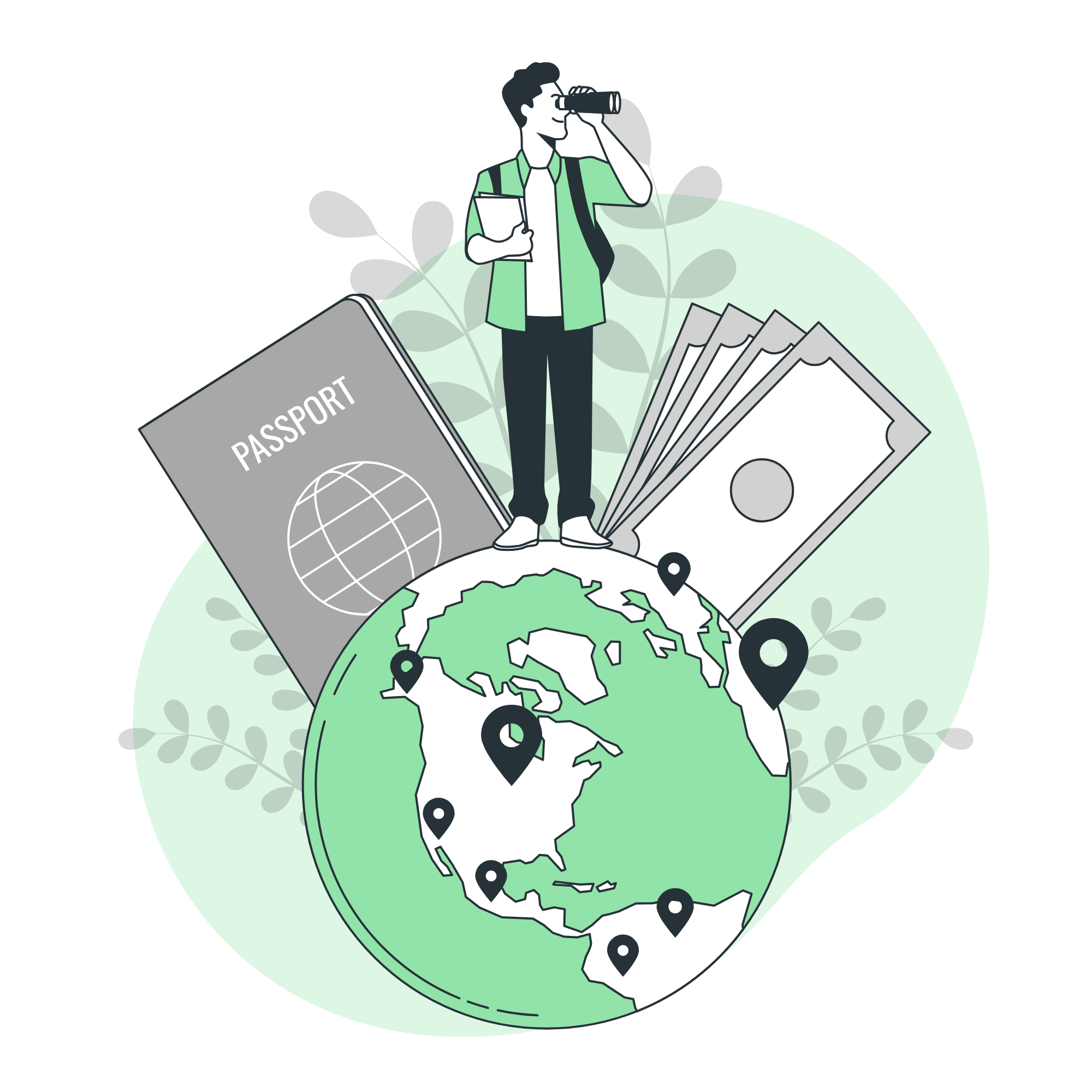 Process of Course/University change Illustration